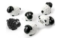 Trendform Magnet Sheep 6er Set, weiss/schwarz