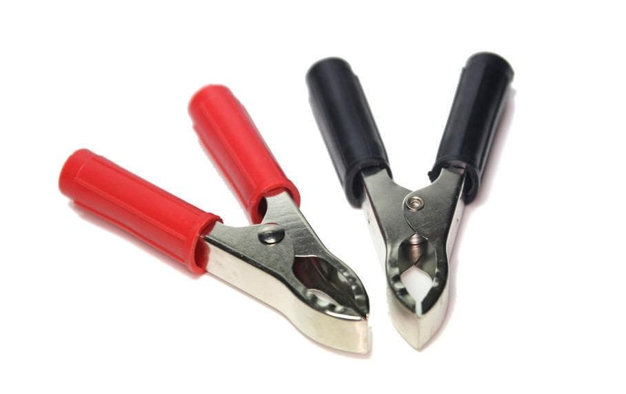 EP Klemmen mit 4mm Anschluss rot/schwarz
