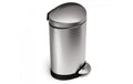 Simplehuman halbrunder Treteimer 6L FAS gebürsteter Edelstahl