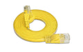 Wirewin Slim Patchkabel: UTP, 2m, gelb Cat.6, AWG36, Klinkenschutz, Längenaufdruck