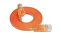 Wirewin Slim Patchkabel: UTP, 1m, orange Cat.6, AWG36, Klinkenschutz, Längenaufdruck