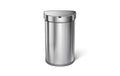 Simplehuman Sensorabfalleimer 45 Liter 45 Liter, FAS gebürsteter Edelstahl