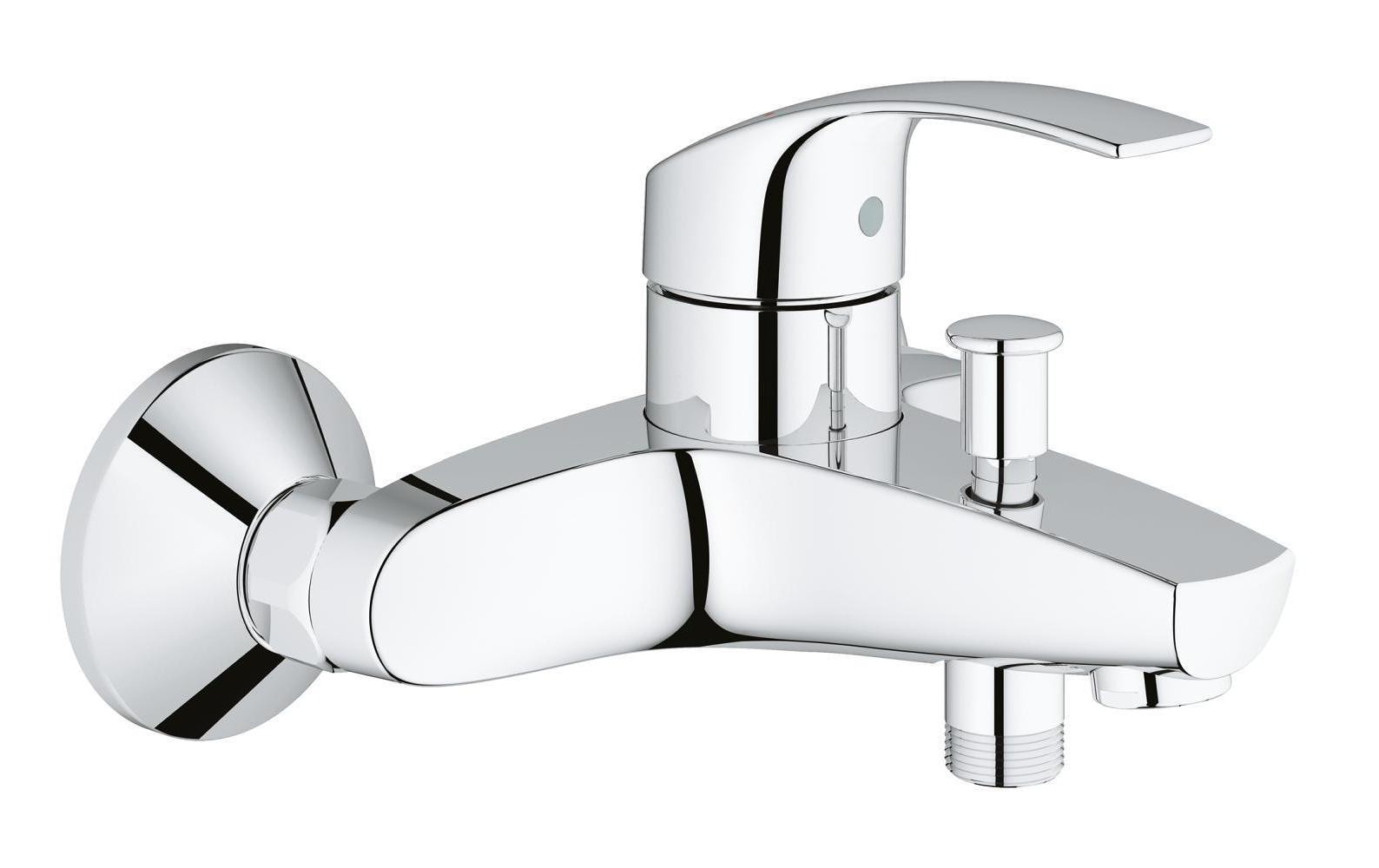 GROHE Eurosmart Einhand Wannenbat Wannenbatterie, chrom