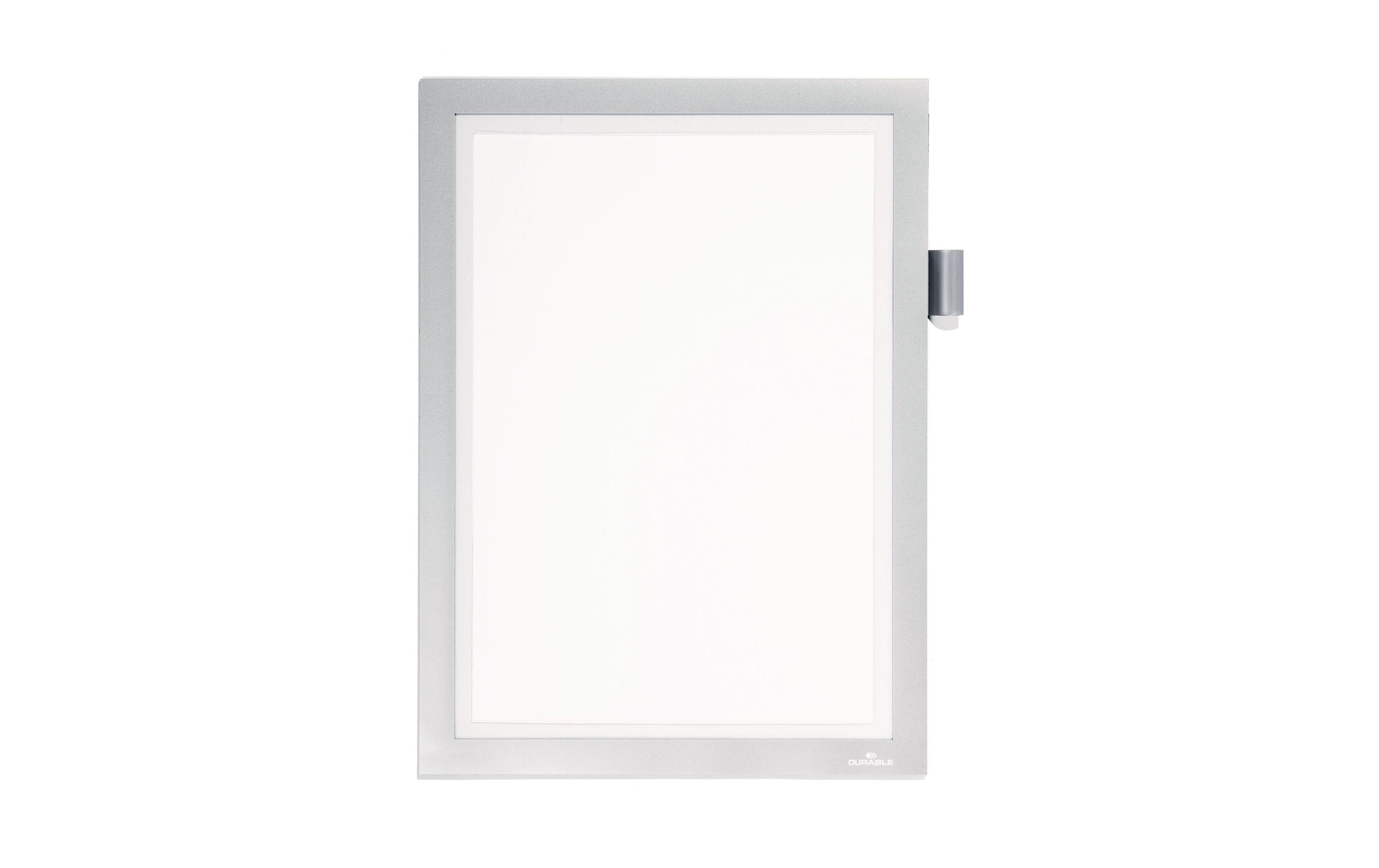 Durable Duraframe Magnetic A4 silber silber
