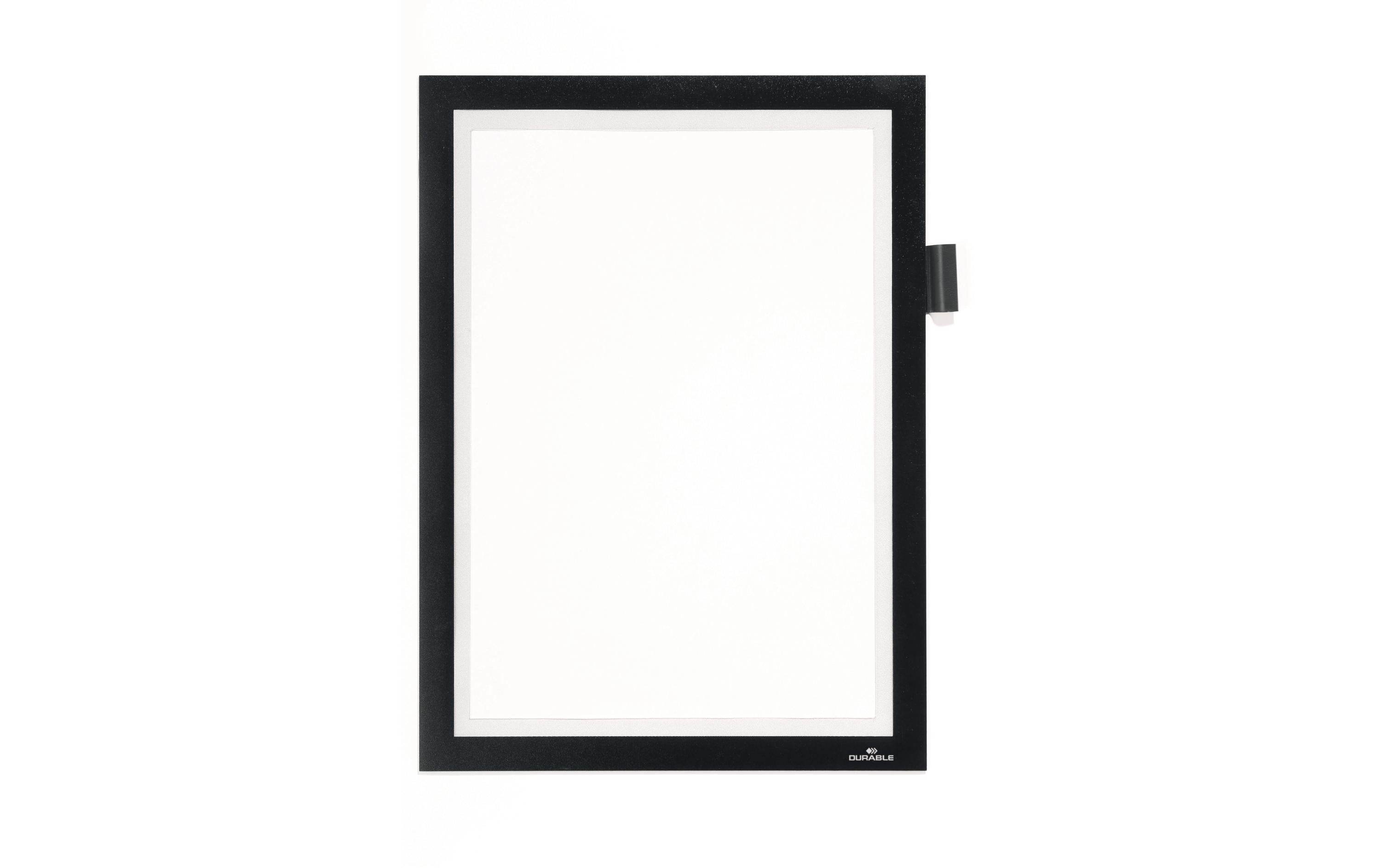 Durable Duraframe Magnetic A4 schwarz schwarz