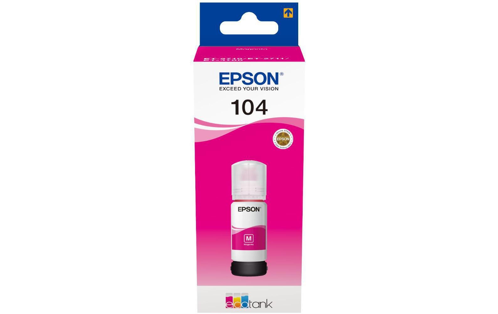 Tinte Epson ECOTANK C13T664440 magenta 65ml 7500 Seiten