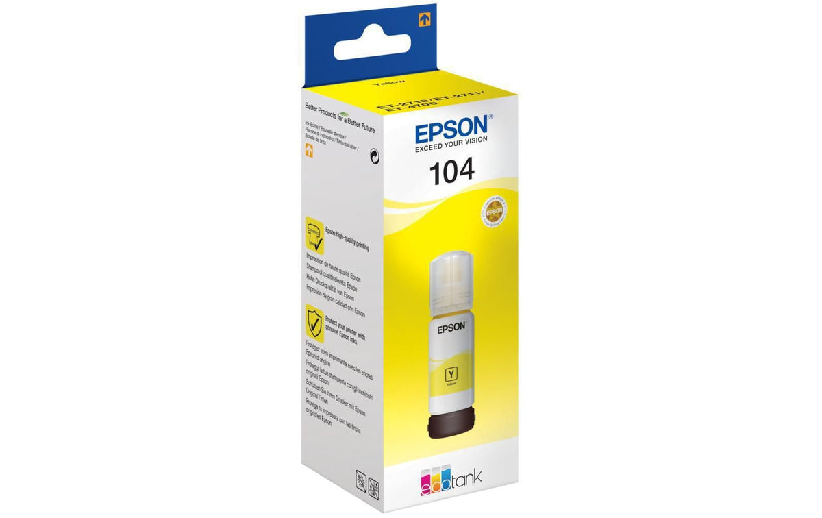 Tinte Epson ECOTANK C13T00P440 yellow, 65ml 7500 Seiten
