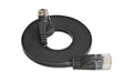Wirewin Slim Patchkabel: UTP, 20m, schwarz Cat.6, AWG36, Klinkenschutz, Längenaufdruck