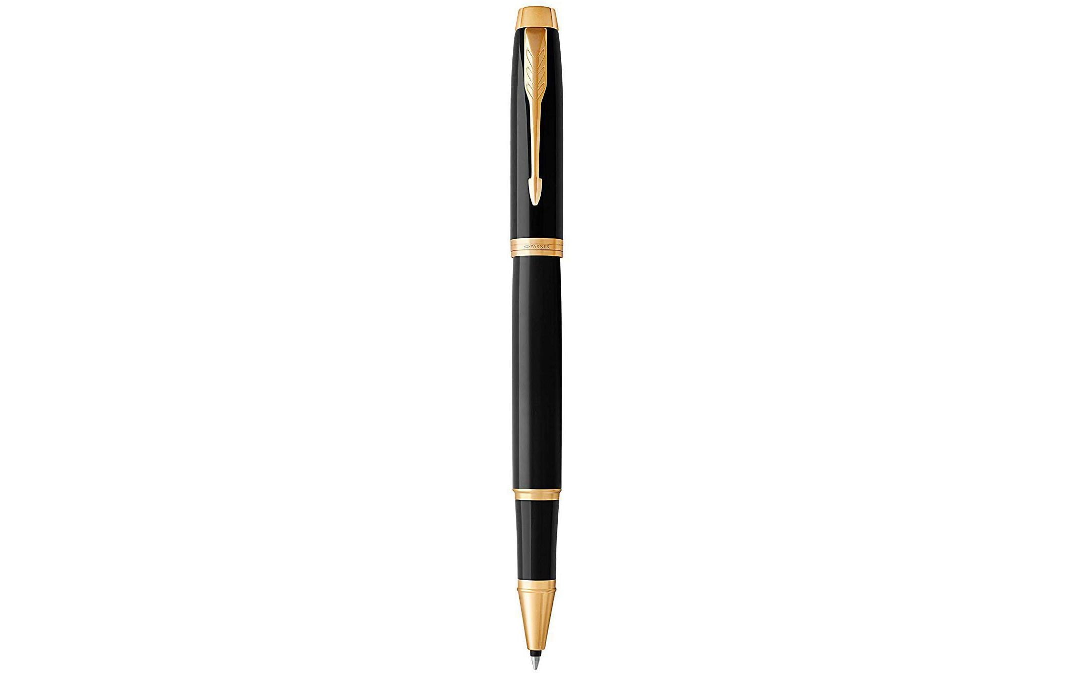 Parker Rollerball IM Black Lacquer G.C. F, schwarz