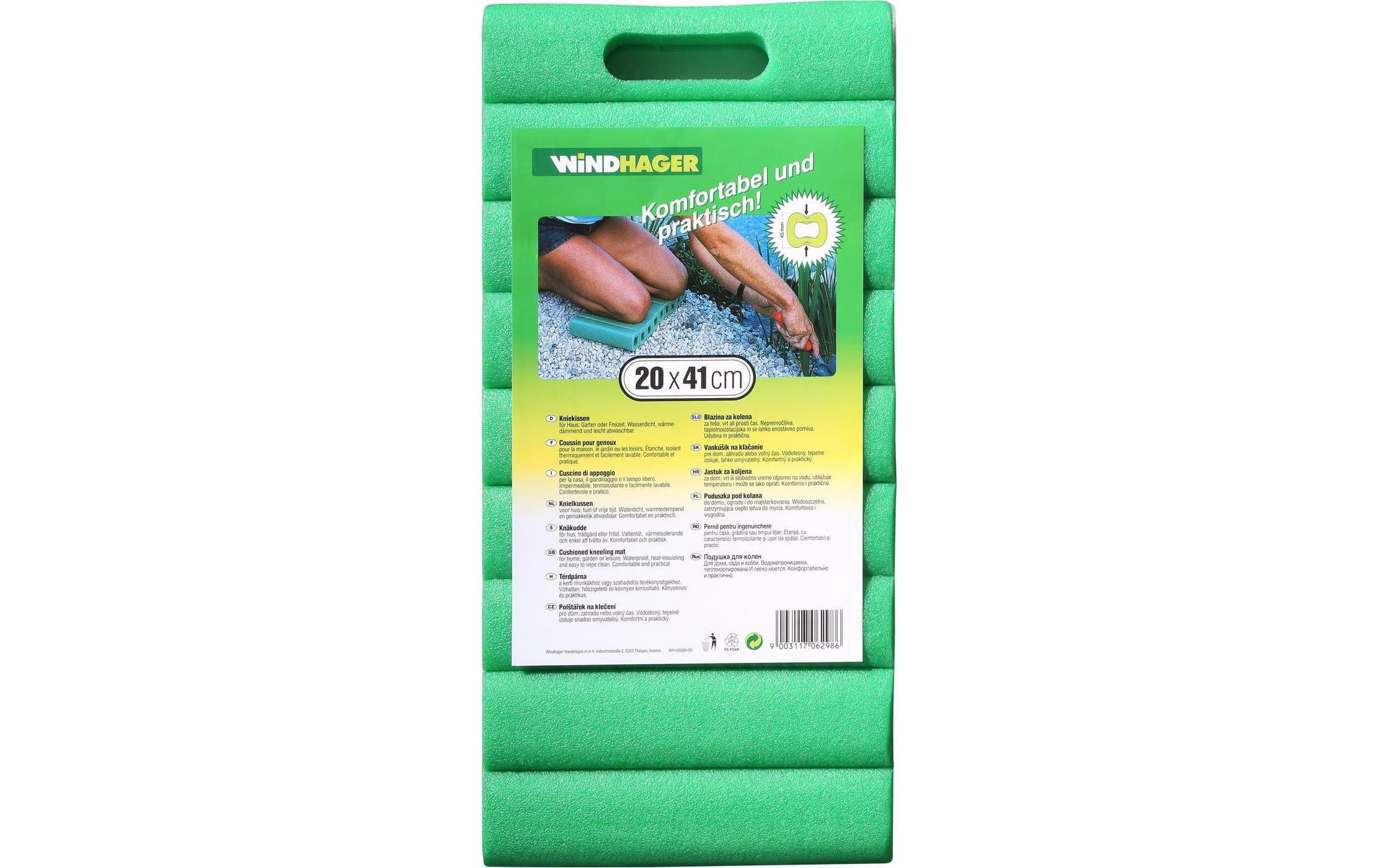 Windhager Kniekissen 41x20x4.5cm, grün