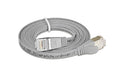 Wirewin Slim Patchkabel: STP, 1.5m, grau Cat.6, AWG36, Klinkenschutz, Längenaufdruck