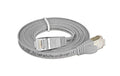 Wirewin Slim Patchkabel: STP, 2m, grau Cat.6, AWG36, Klinkenschutz, Längenaufdruck