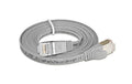Wirewin Slim Patchkabel: STP, 5m, grau Cat.6, AWG36, Klinkenschutz, Längenaufdruck