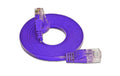 Wirewin Slim Patchkabel: UTP, 5m, violett Cat.6, AWG36, Klinkenschutz, Längenaufdruck