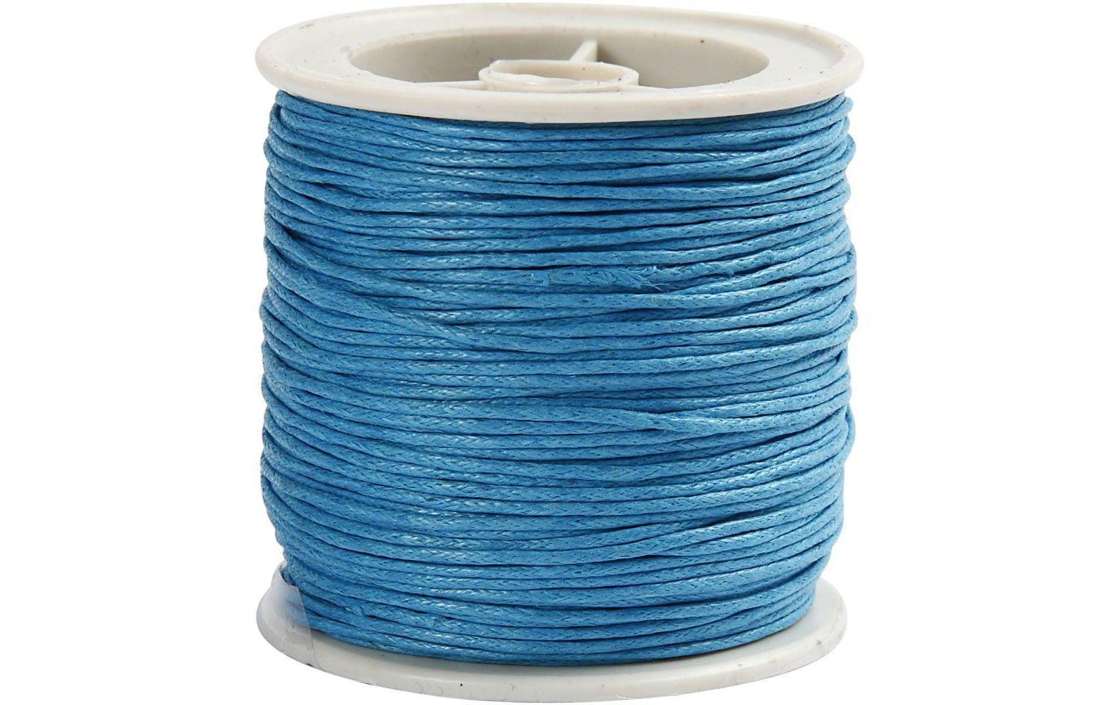 Creativ Company Baumwollband Stärke: 1 mm, türkis, Länge: 40 m