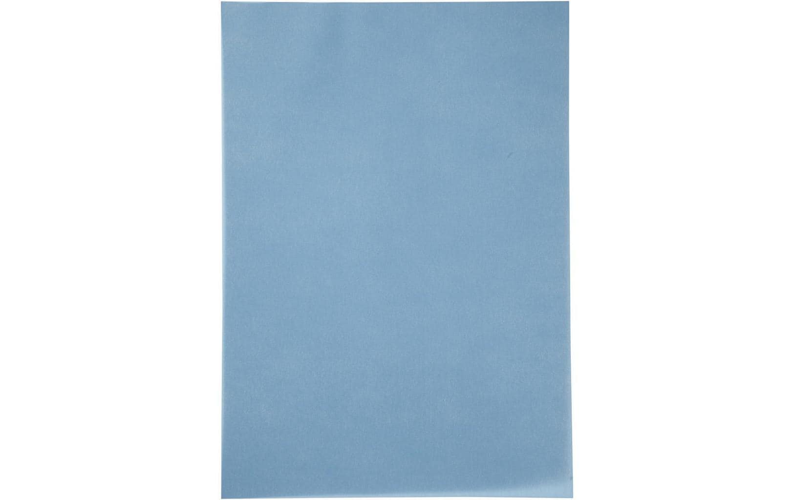 Creativ Company Pergamentpapier A4 blau transparent, 10 Stück, 100 g
