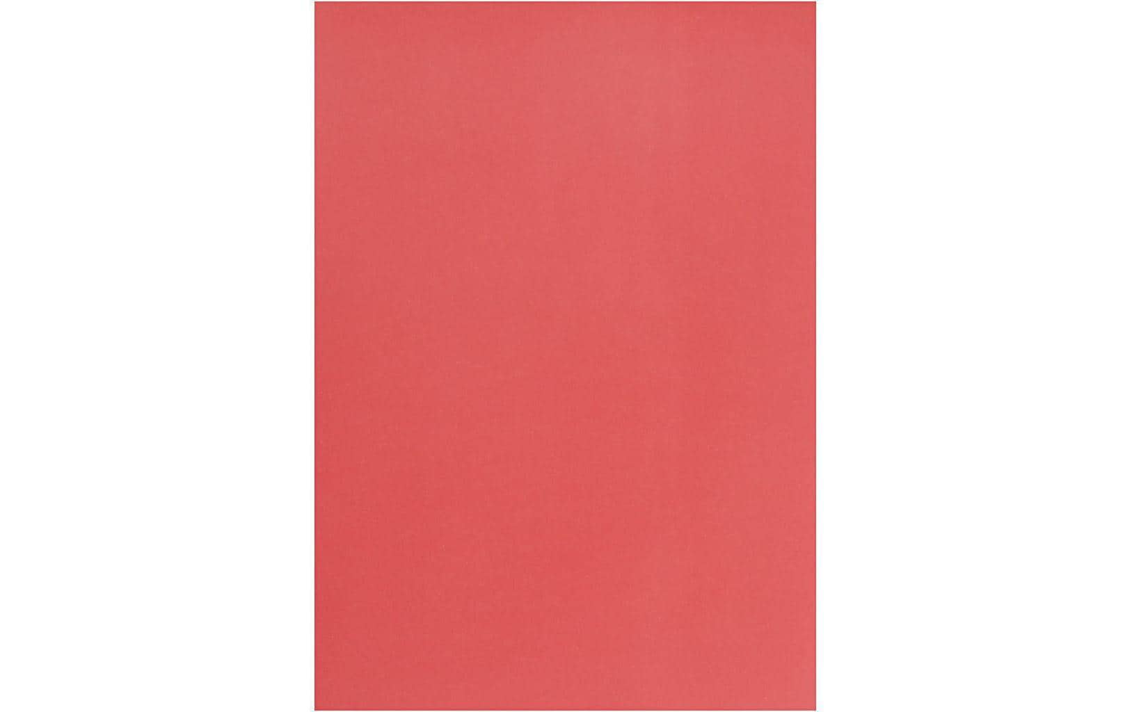 Creativ Company Pergamentpapier A4 rot transparent, 10 Stück, 100 g