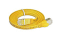 Wirewin Slim Patchkabel: STP, 1m, gelb Cat.6, AWG36, Klinkenschutz, Längenaufdruck