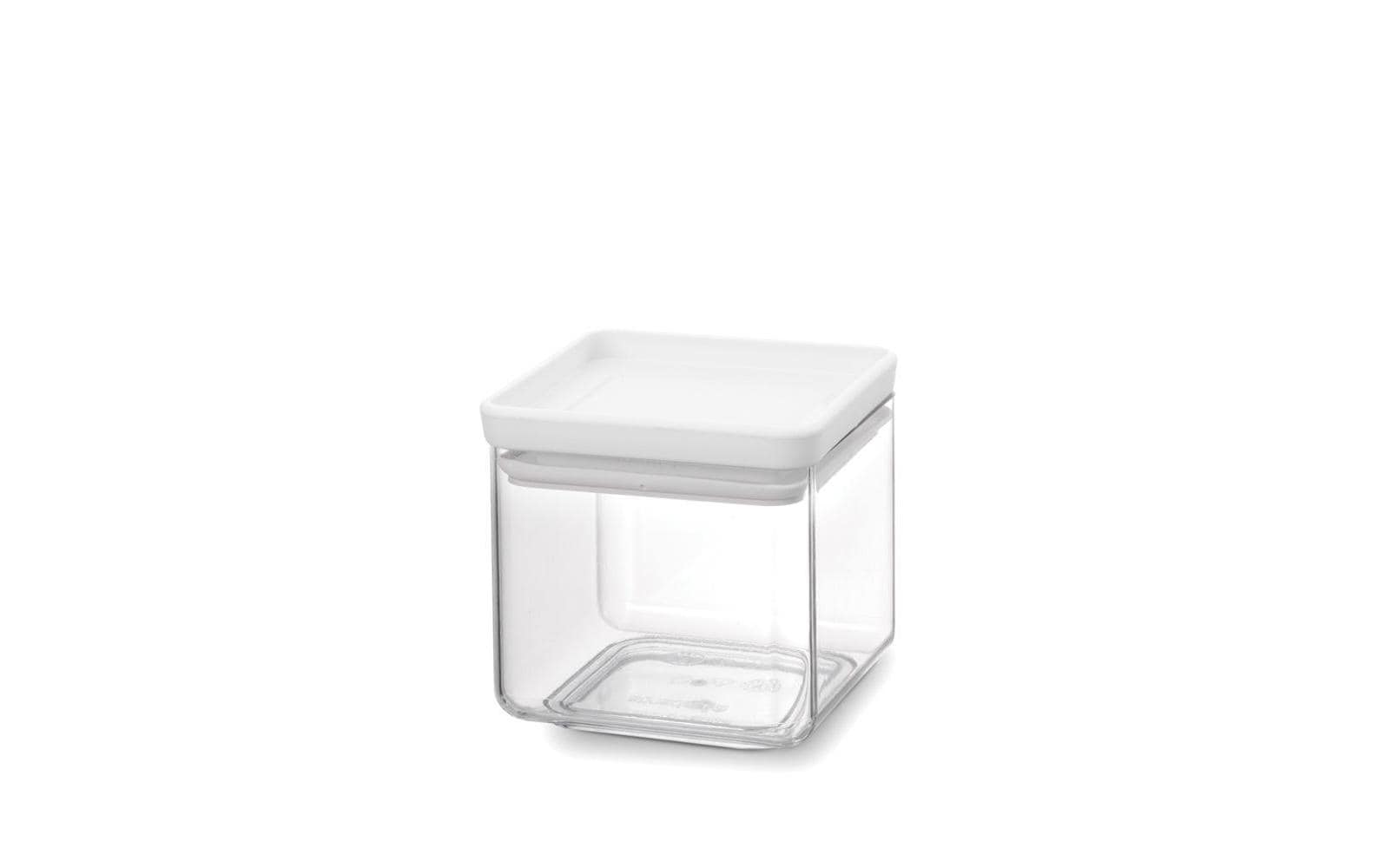 Brabantia Vorratsdose eckig 0.7L Light Grey