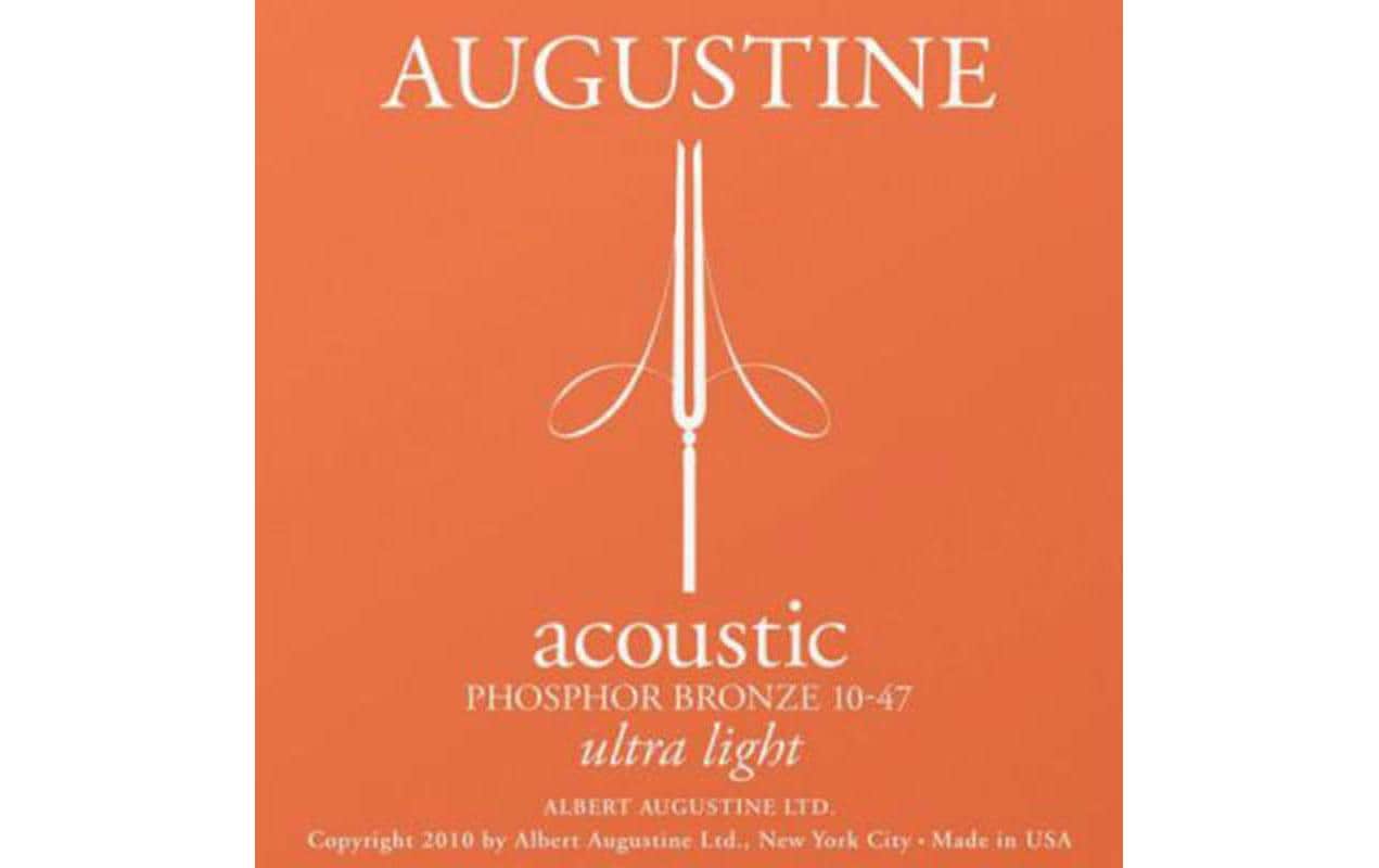 Augustine Ultra Light Phosphor Bronze 10-47 Westerngitarren-Saiten