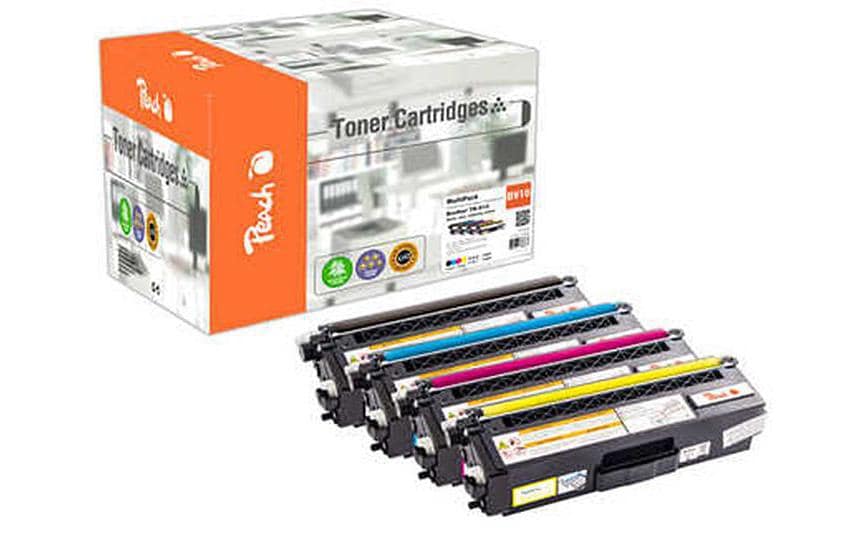Peach Toner TN-910 Multipack bk,c,m,y Brother HL-L9310 CDW 4x 9000S.