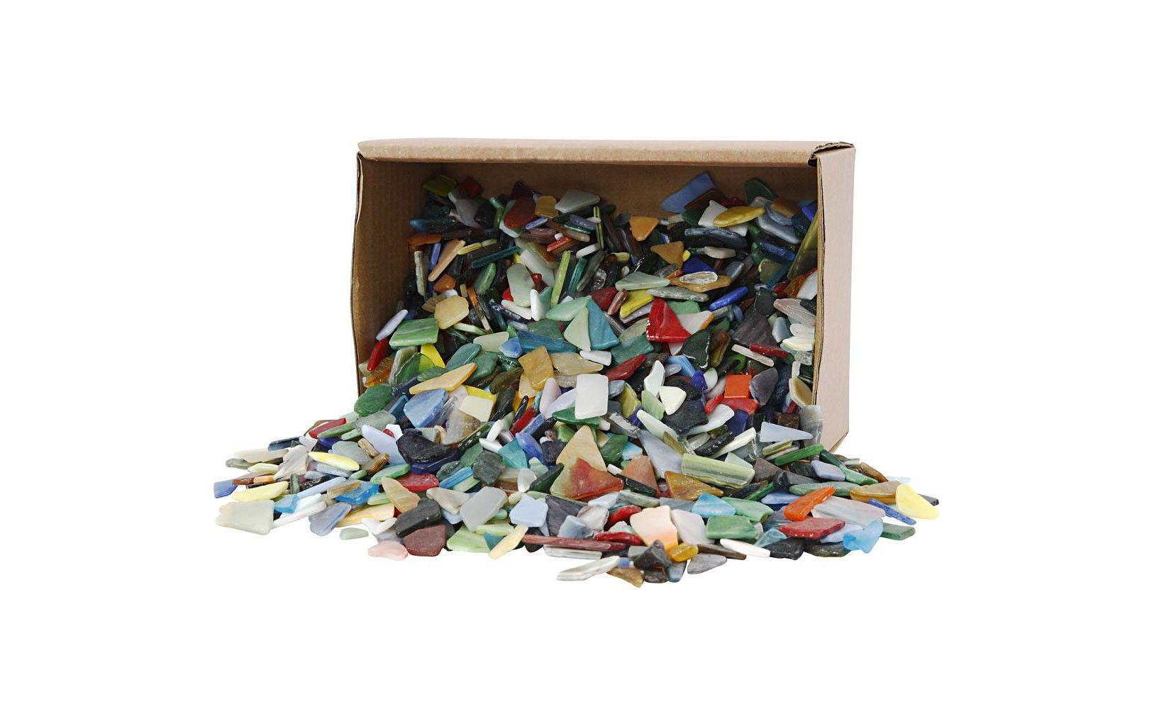 Creativ Company Mosaik 8 - 20 mm sortierte Farben, 2 kg