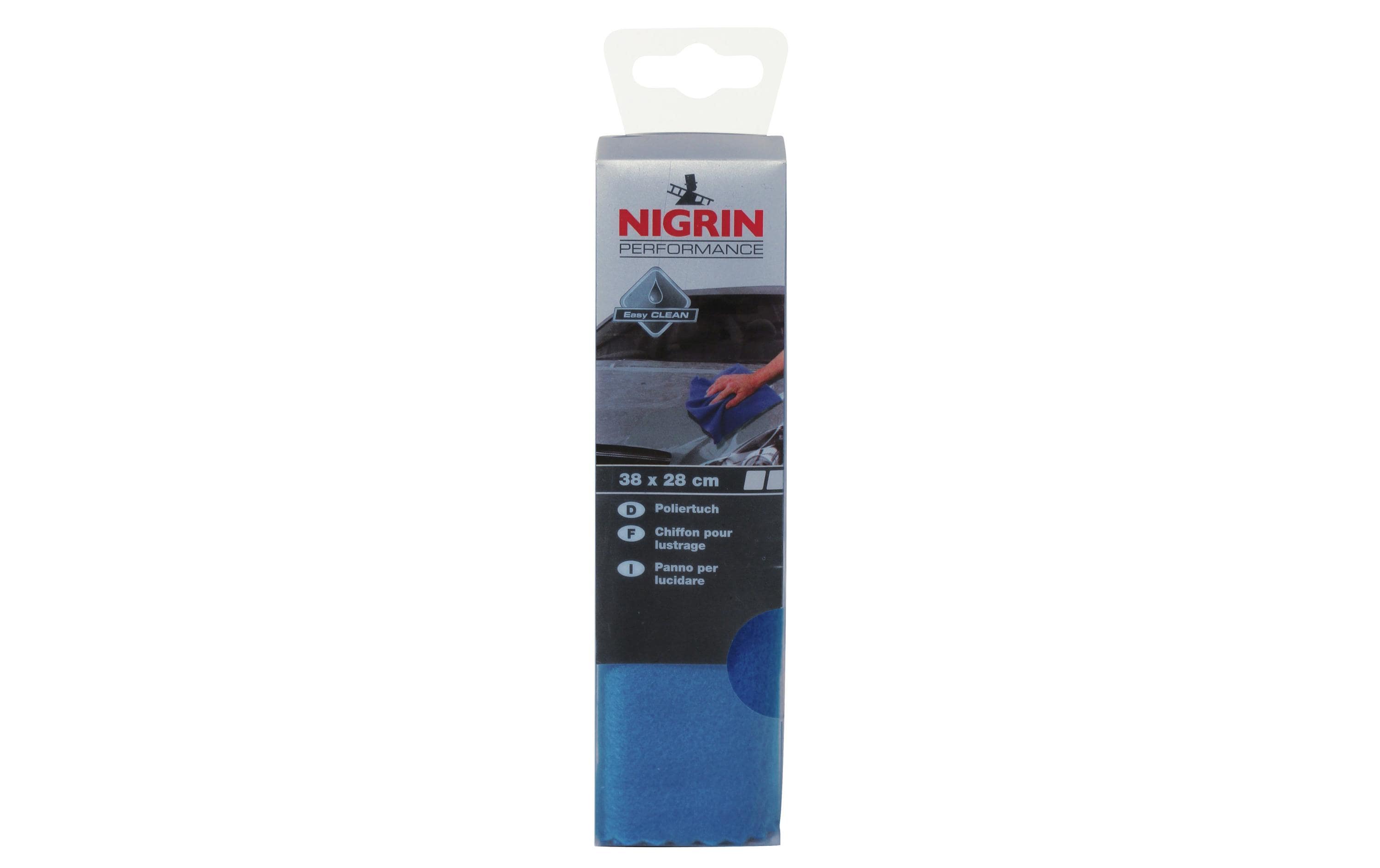 Nigrin Microfaser Poliertuch Format 38 x 28 cm
