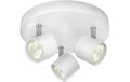 Philips MyLiving LED-Spot 56243/31/16 Weiss, LED 3x4W, 2700K, 15000h, IP20