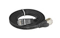 Wirewin Slim Patchkabel: STP, 15m, schwarz Cat.6, AWG36, Klinkenschutz, Längenaufdruck