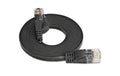 Wirewin Slim Patchkabel: STP, 20m, schwarz Cat.6, AWG36, Klinkenschutz, Längenaufdruck
