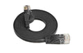 Wirewin Slim Patchkabel: STP, 25m, schwarz Cat.6, AWG36, Klinkenschutz, Längenaufdruck