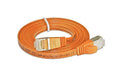 Wirewin Slim Patchkabel: STP, 0.10m, orange Cat.6, AWG36, Klinkenschutz, Längenaufdruck