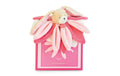 DouDou Geschenkset COLLECTOR Schmusetuch Hase rosa 28cm