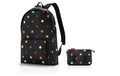 Reisenthel Rucksack mini maxi 14 l Dots, 30 x 45 x 11 cm