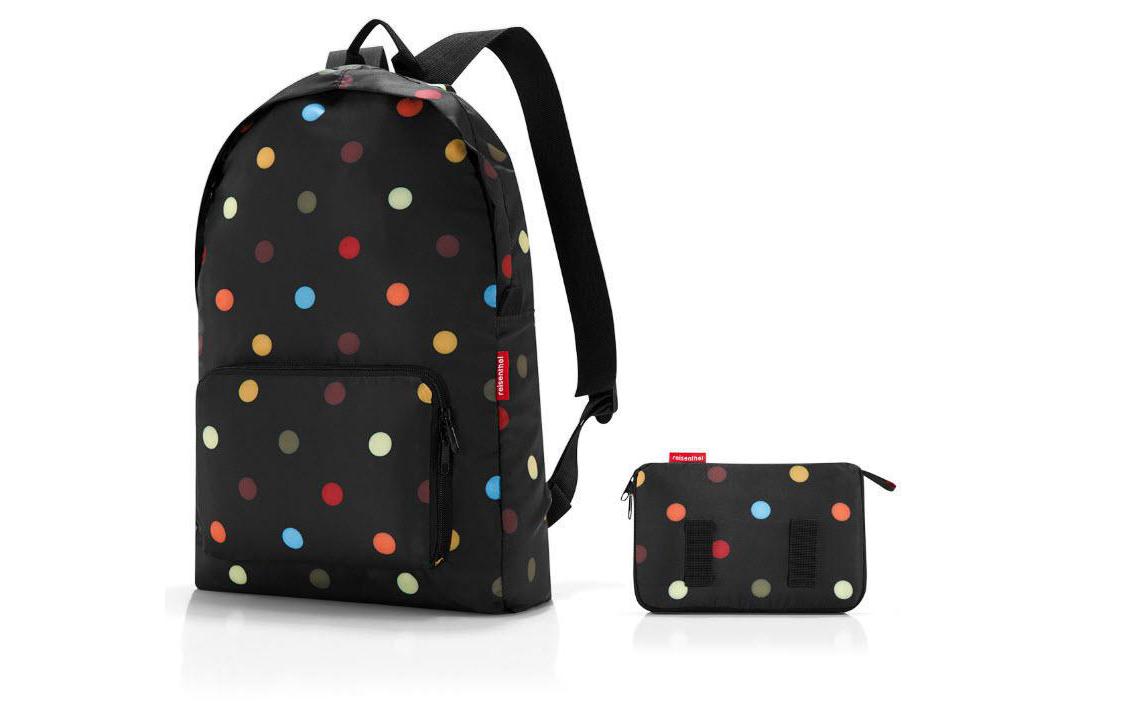 Reisenthel Rucksack mini maxi 14 l Dots, 30 x 45 x 11 cm