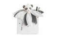 DouDou Geschenkset ATTRAPE-REVE pétales Schmusetuch Panda 26cm