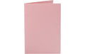 Creativ Company Karten 220 g/m2 rosa 10 Stück, 10.5 x 15 cm, OHNE Couvert