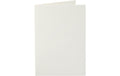 Creativ Company Karten 220 g/m2 creme 10 Stück, 10.5 x 15 cm, OHNE Couvert