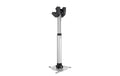 Vogel's PPC 2555 Projektor Deckenhalterung Höhenverstellbar 55-85cm, bis 30 kg, silber