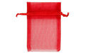 Creativ Company Organzabeutel 7 x 10 cm, 10 Stück, rot