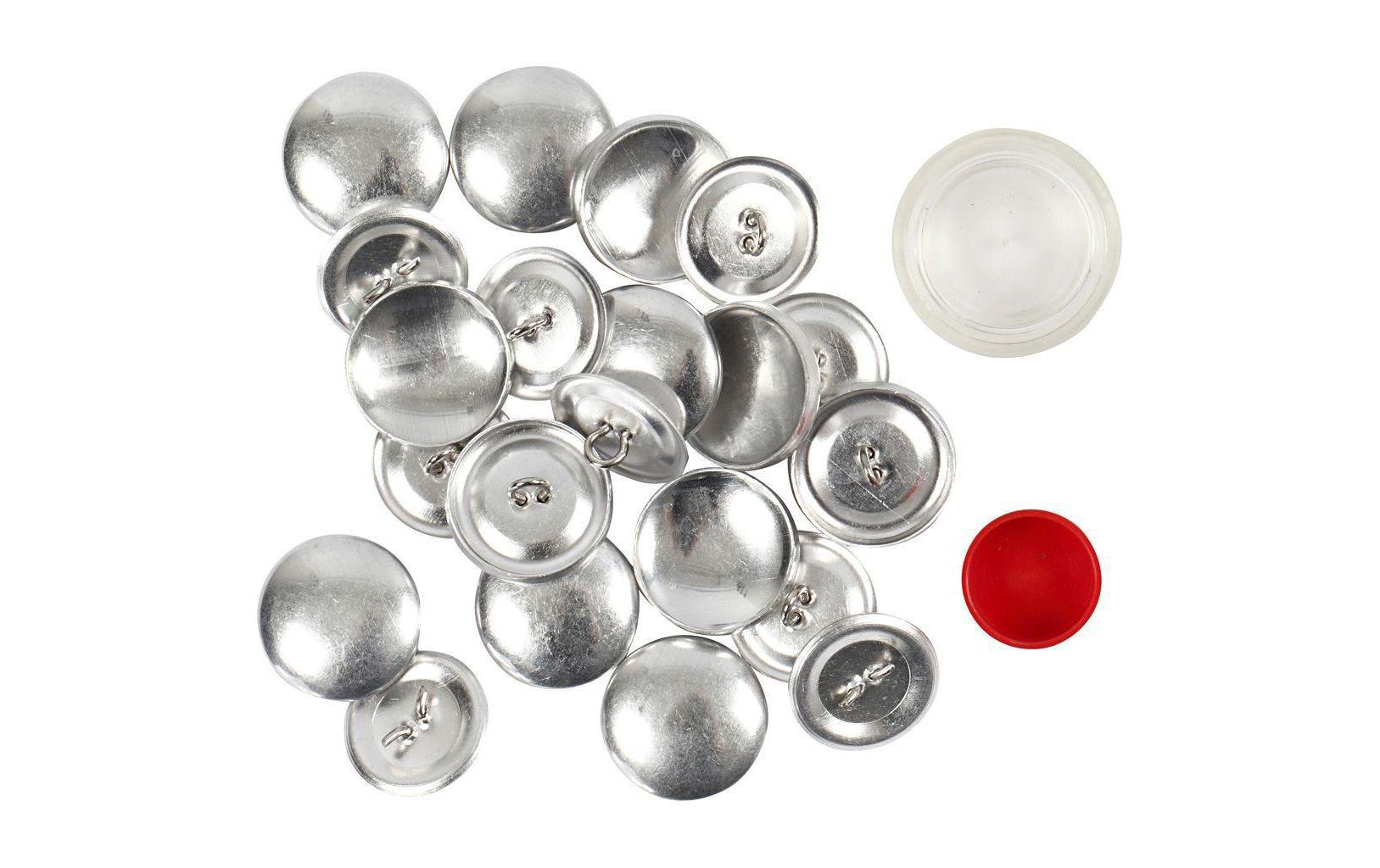 Creativ Company Knopf-Set DIY 12 Stück, 22 mm