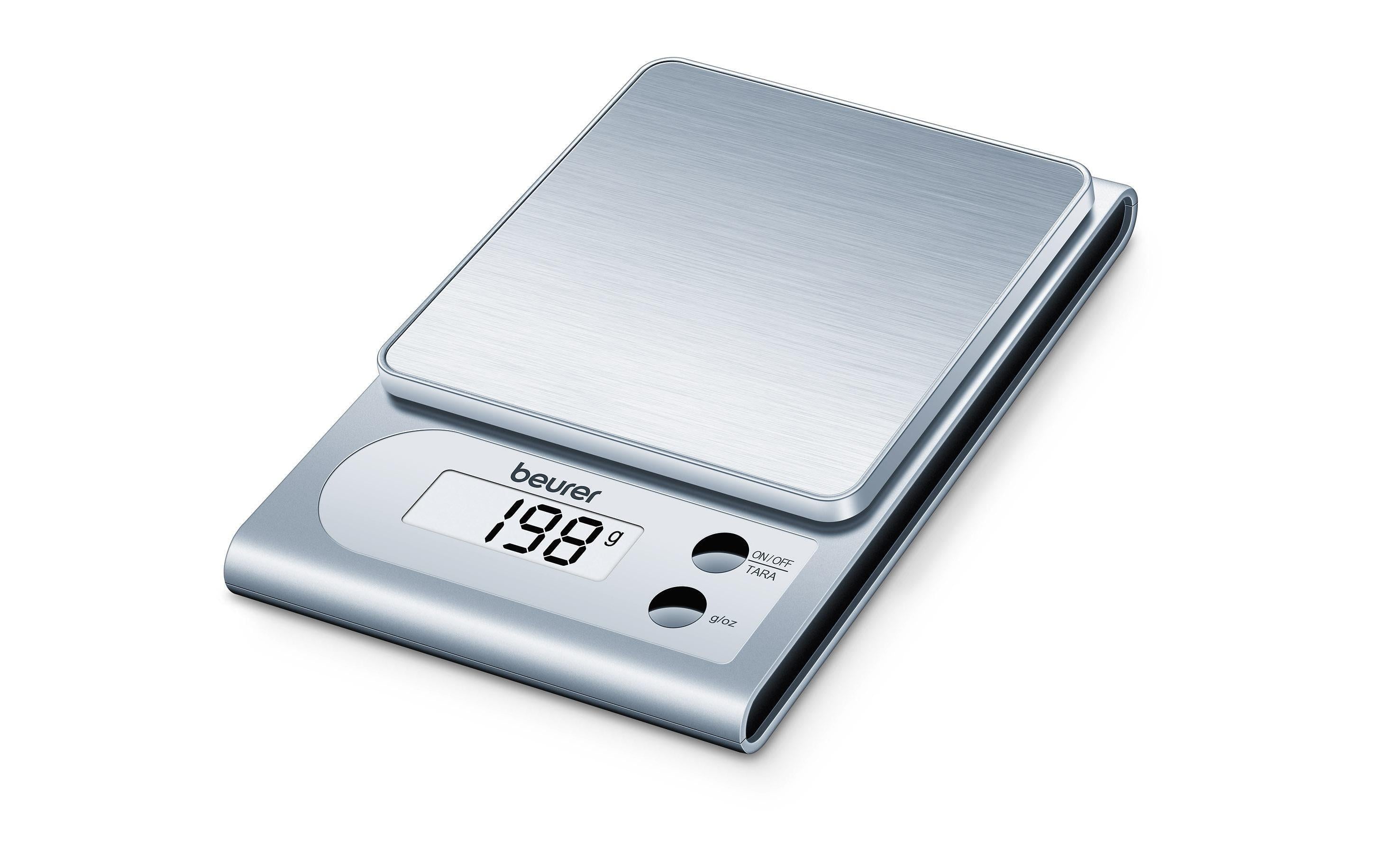Beurer Küchenwaage KS 22 2x3V (CR2032), Tragekraft: 5kg, Eint.: 1g