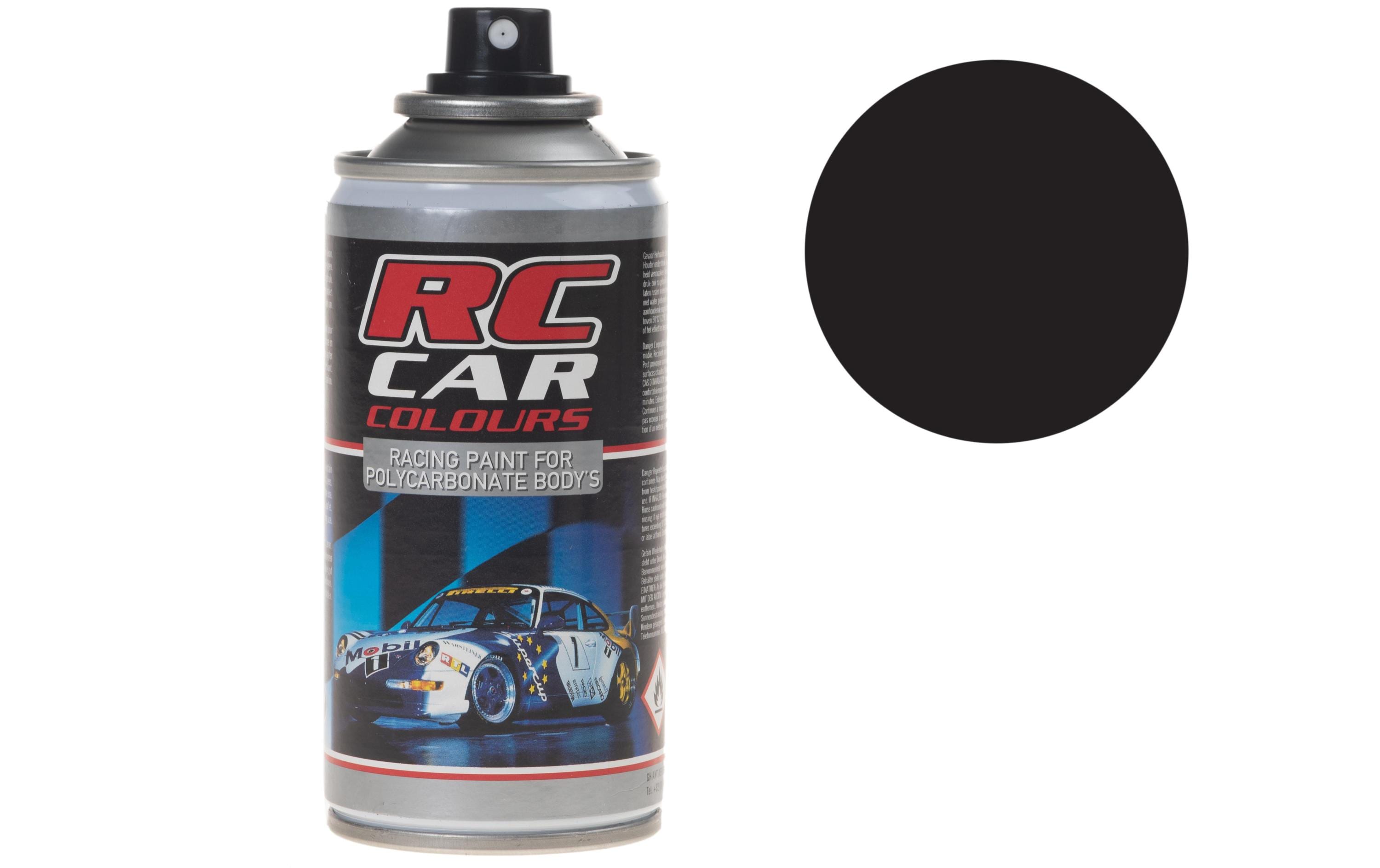 Ghiant Lexanfarbe Metallic Schwarz RC CAR 150ml