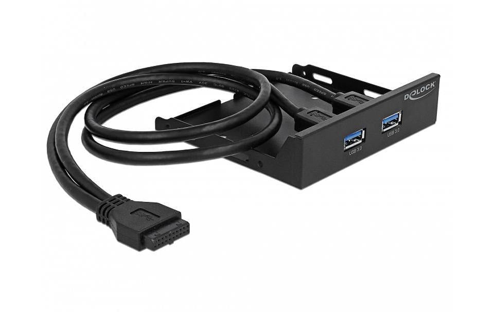 Delock 2x USB 3.0 Hub Front Panel Pfostenbuchse
