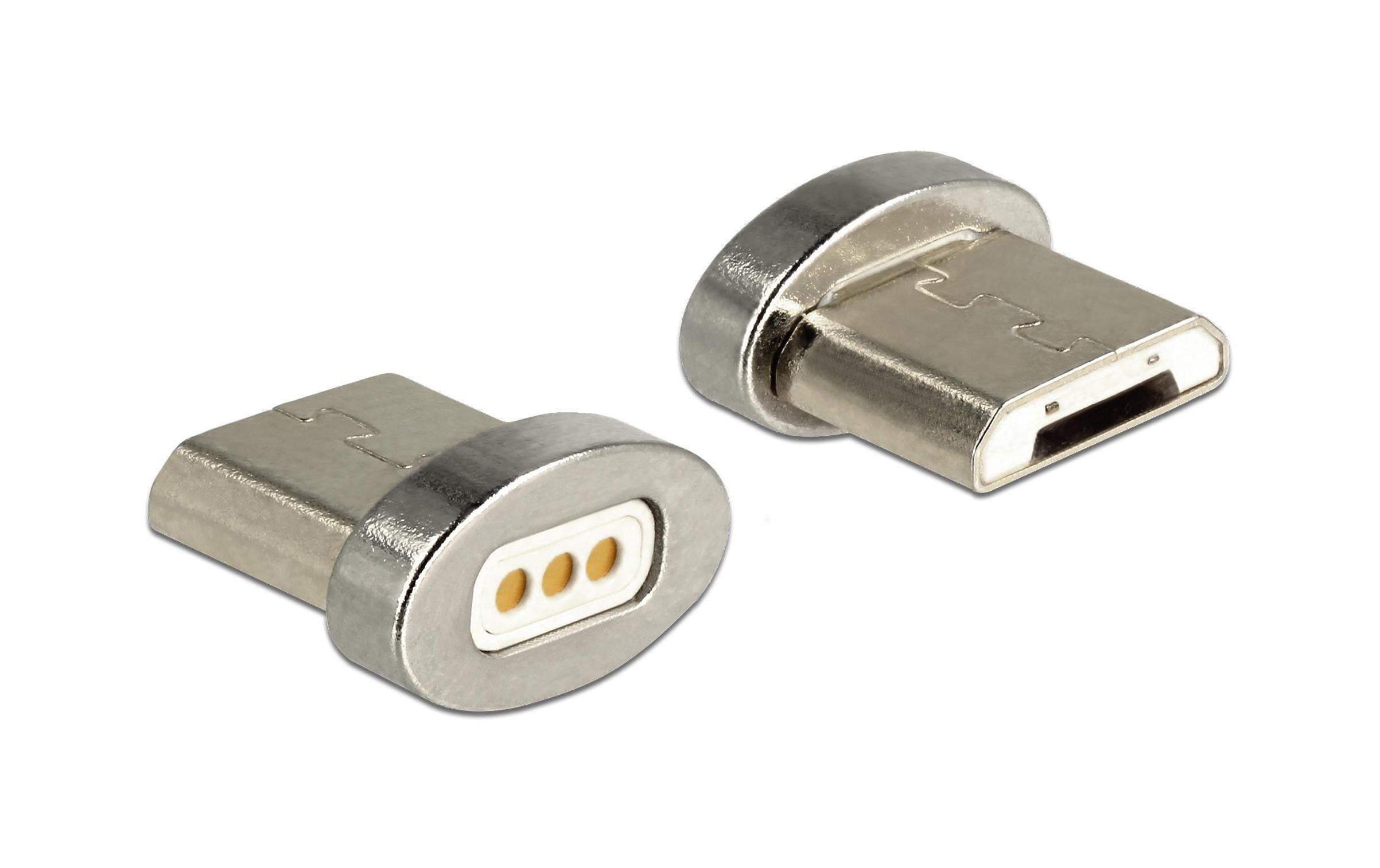 Magnetischer Adapter USB Micro-B passend zu Delock 85705/85725, 8 pin