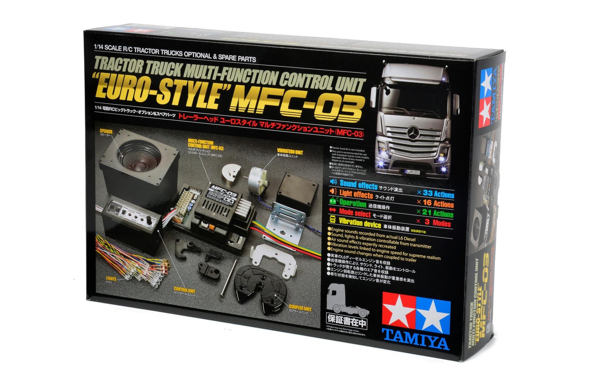 Tamiya MFC-3 Soundmodul für Europäische LKW-Modelle