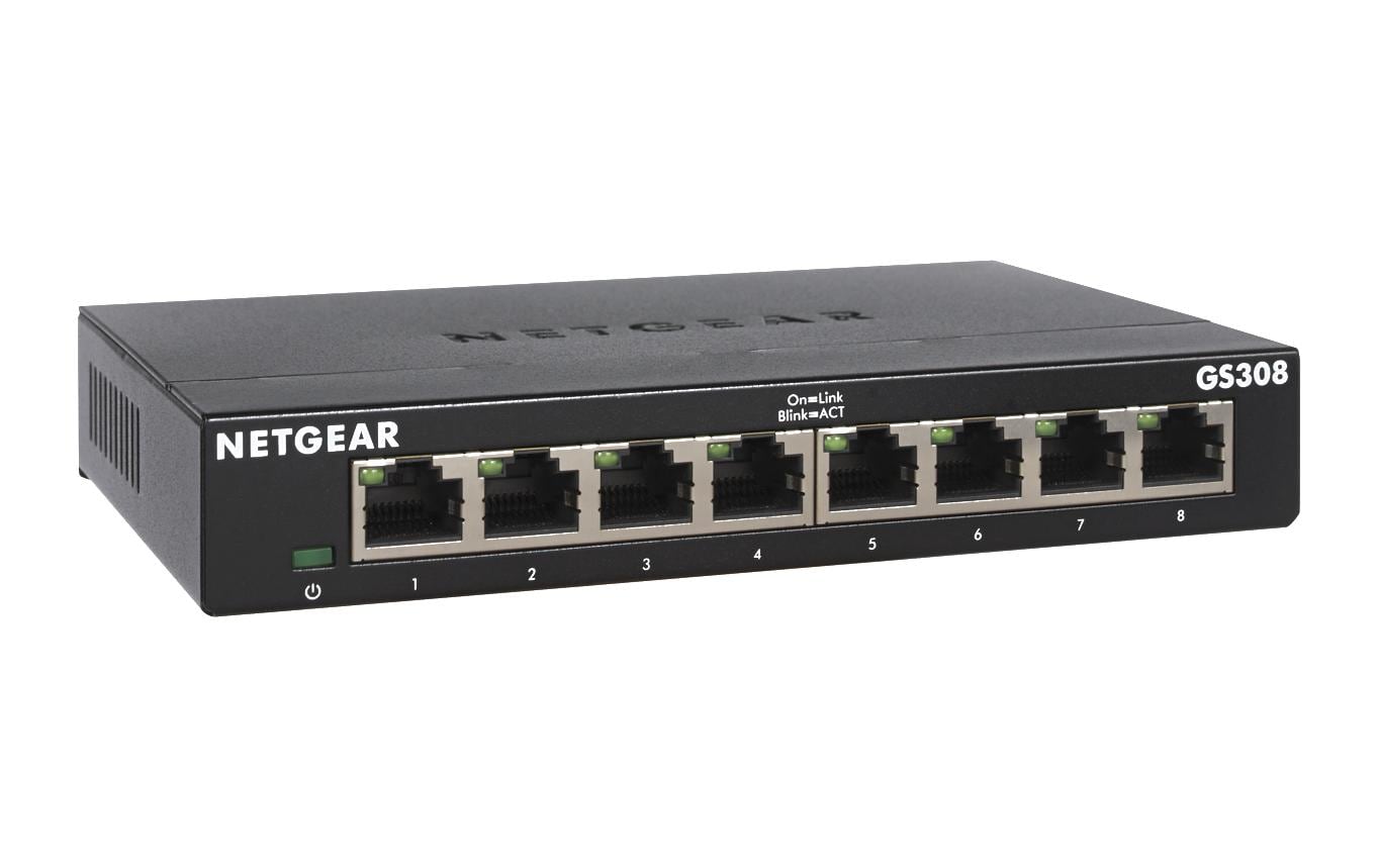 Netgear GS308v3: 8 Port Switch 8-Port Gigabit Switch