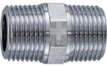 mateu Doppelnippel konisch ISO 7/1 Rotguss verchromt