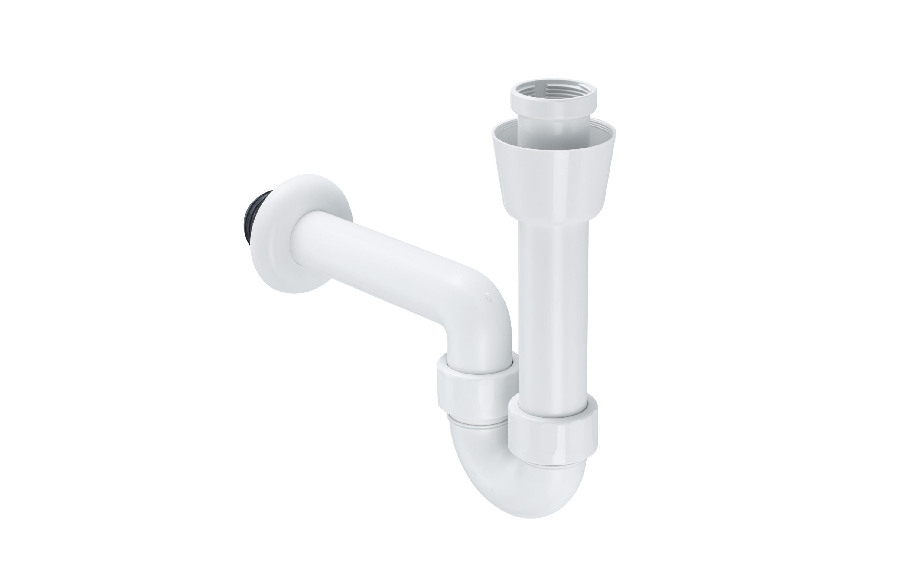GEBERIT Rohrbogensiphon weiss