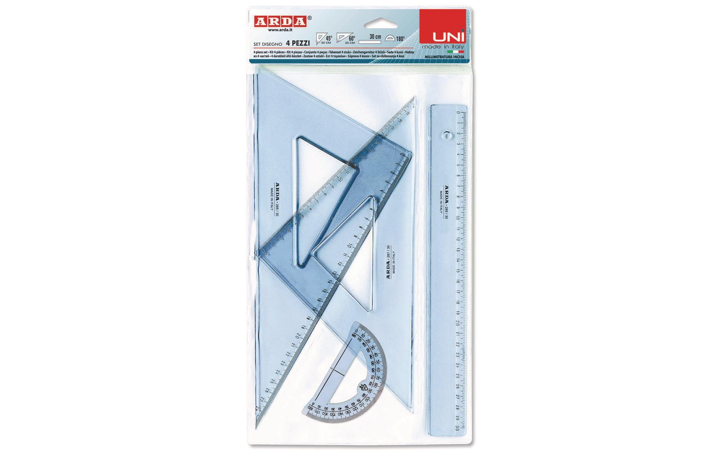 ARDA Zeichenset UNI 4St